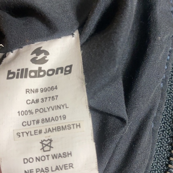 Retro BILLABONG cap & purse blue/gray chain 14”LxW+🎲🔥NIP - Picture 12 of 17